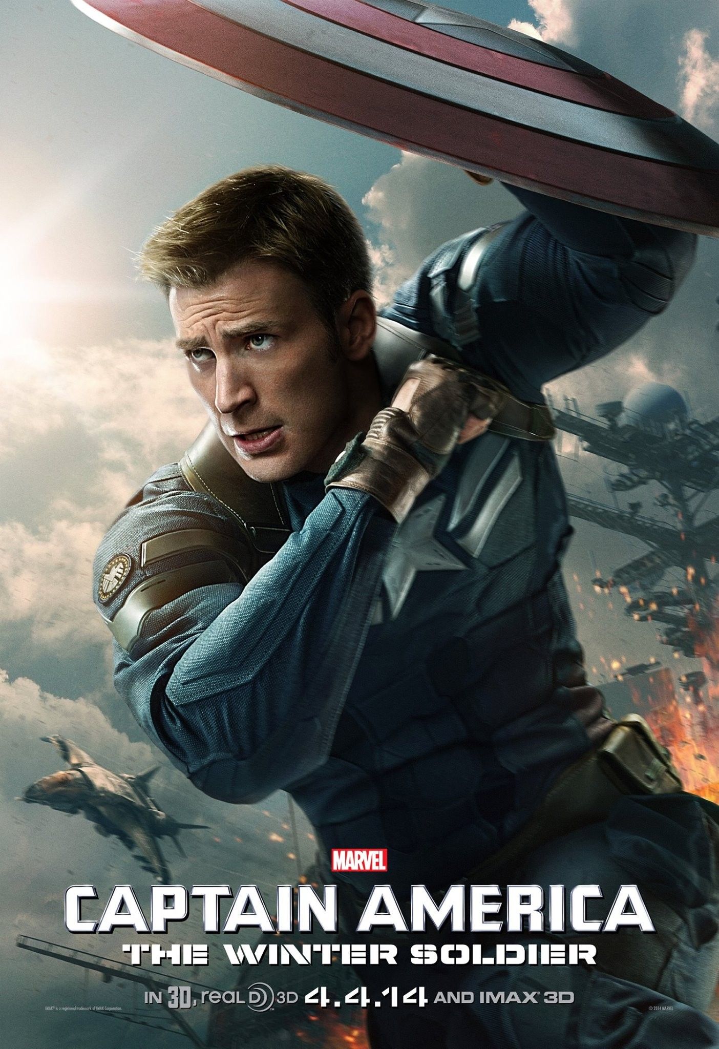 Captain America Steve Rogers Character Posters
