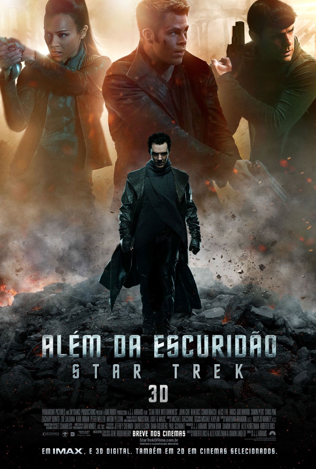 Star Trek Into Darkness Brazilian Poster