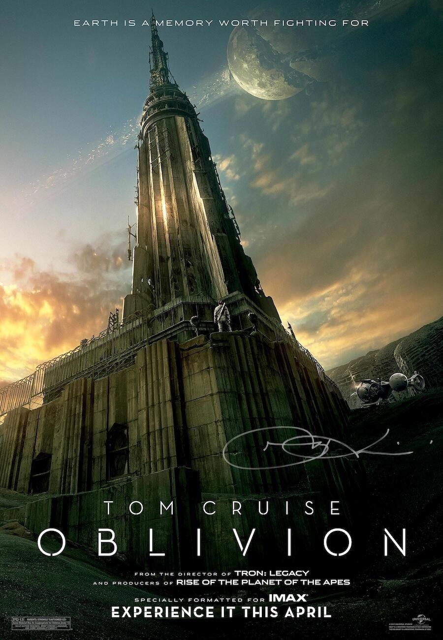 Oblivion IMAX Midnight Screening Poster