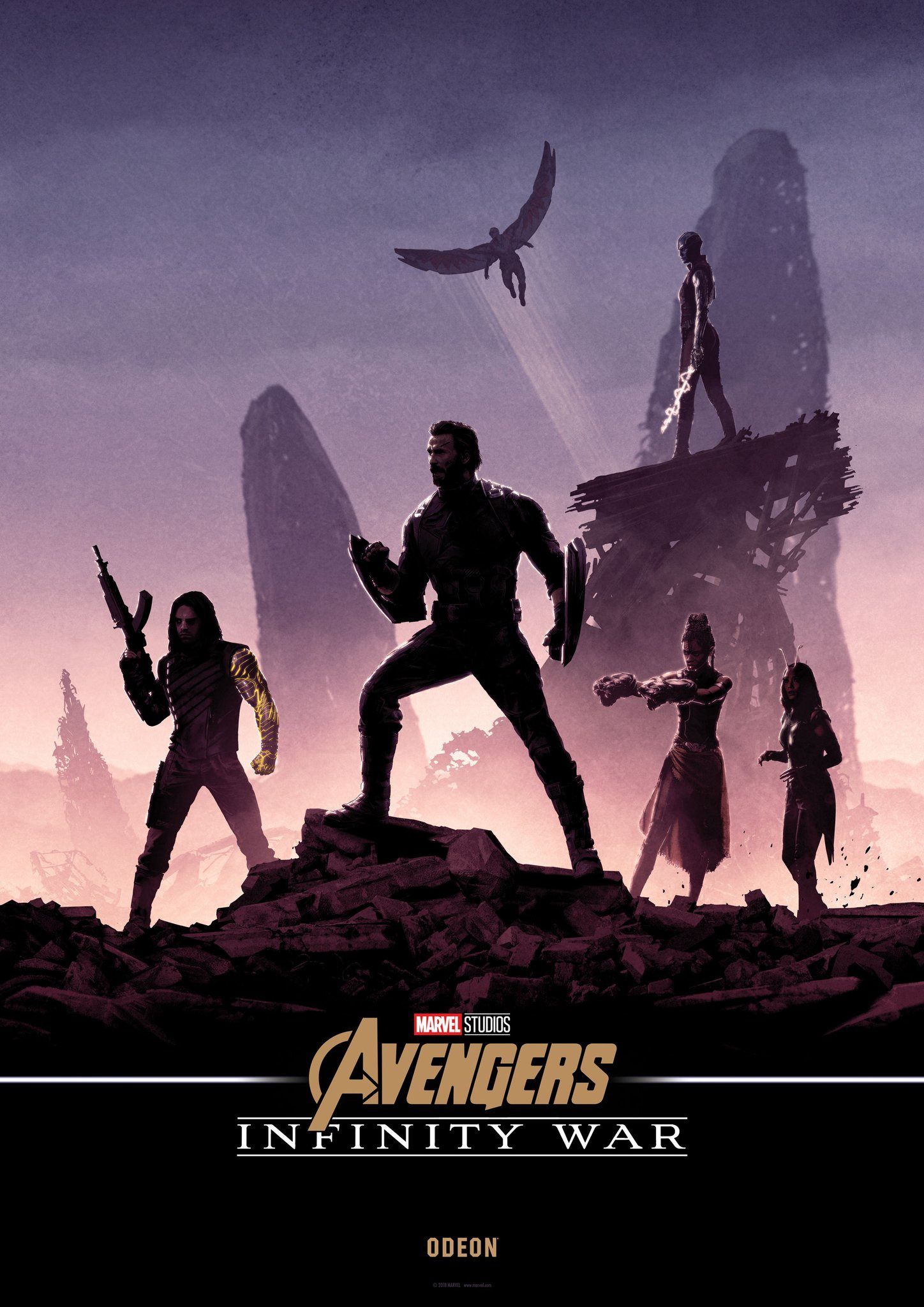 Avengers Infinity War Odeon Poster #4