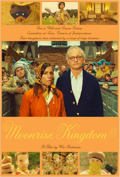 Walt and Laura Bishop Moonrise Kingdom Poster