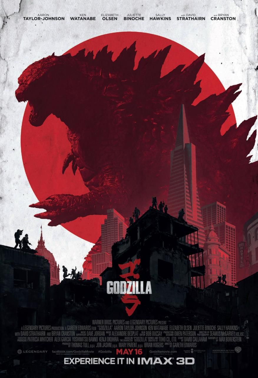 New Godzilla IMAX Poster and International Trailers Unleashed