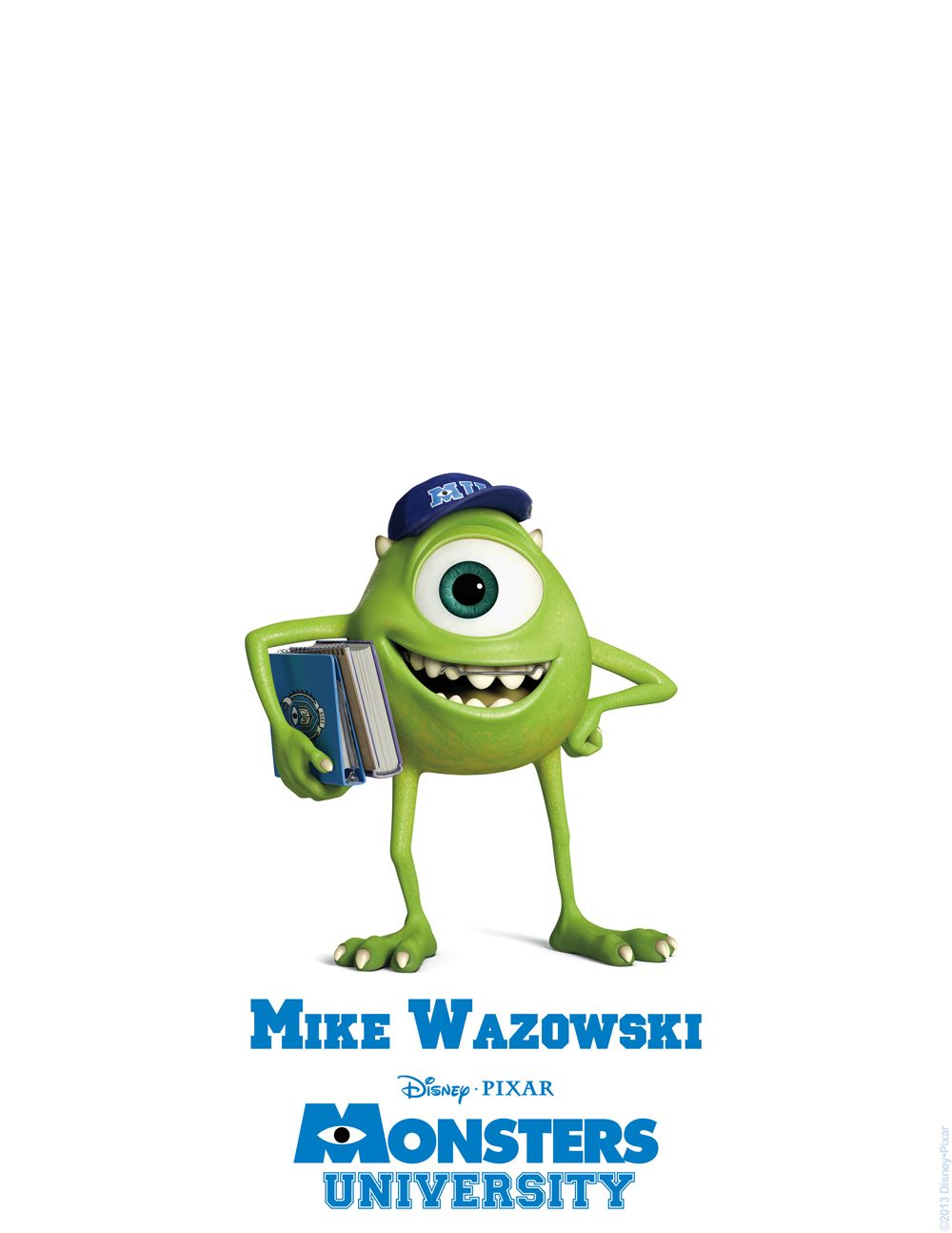 Monsters University Meet the Students Poster 1