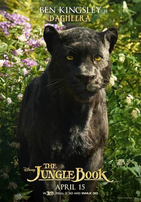 The Jungle Book Bagheera Poster