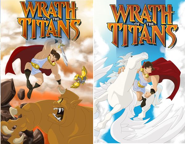 Wrath of the Titans Graphic Novel Covers #2