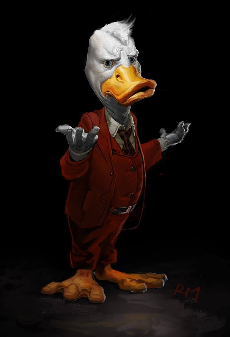 Guardians of the Galaxy Howard the Duck Art