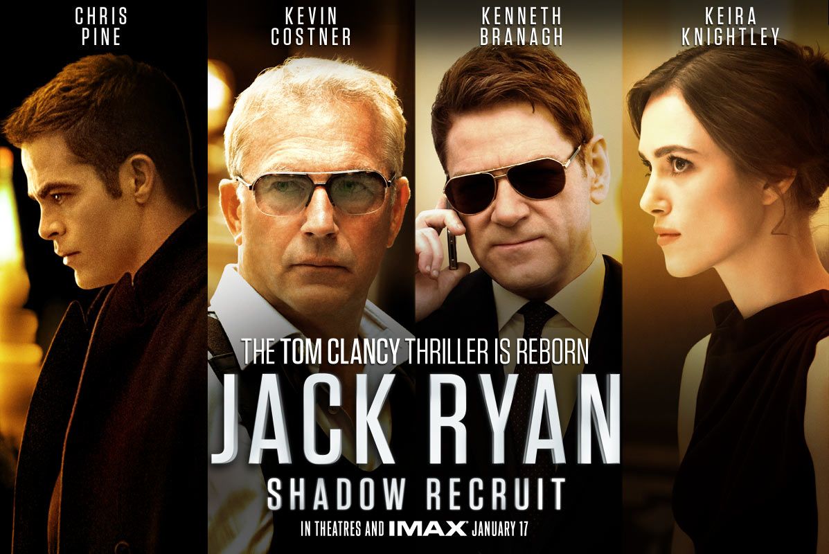 Jack Ryan: Shadow Recruit Cast banner