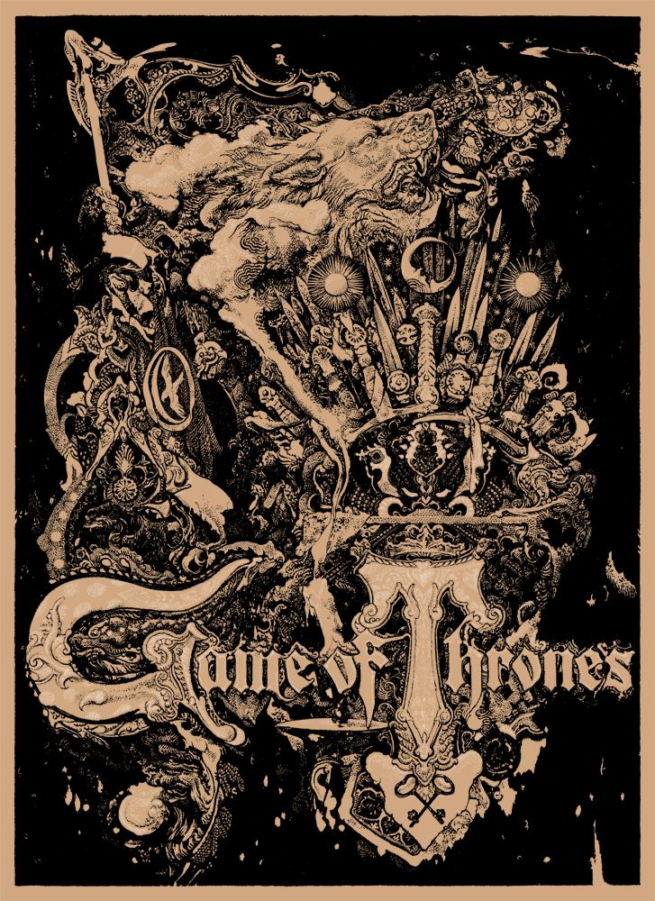 Game of Thrones Comic-Con 2012 Mondo Poster #3