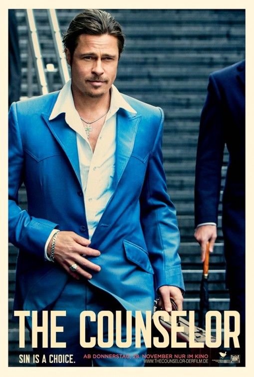 The Counselor Brad Pitt Character Poster