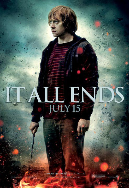Harry Potter and the Deathly Hallows - Part 2 Ron Character Poster