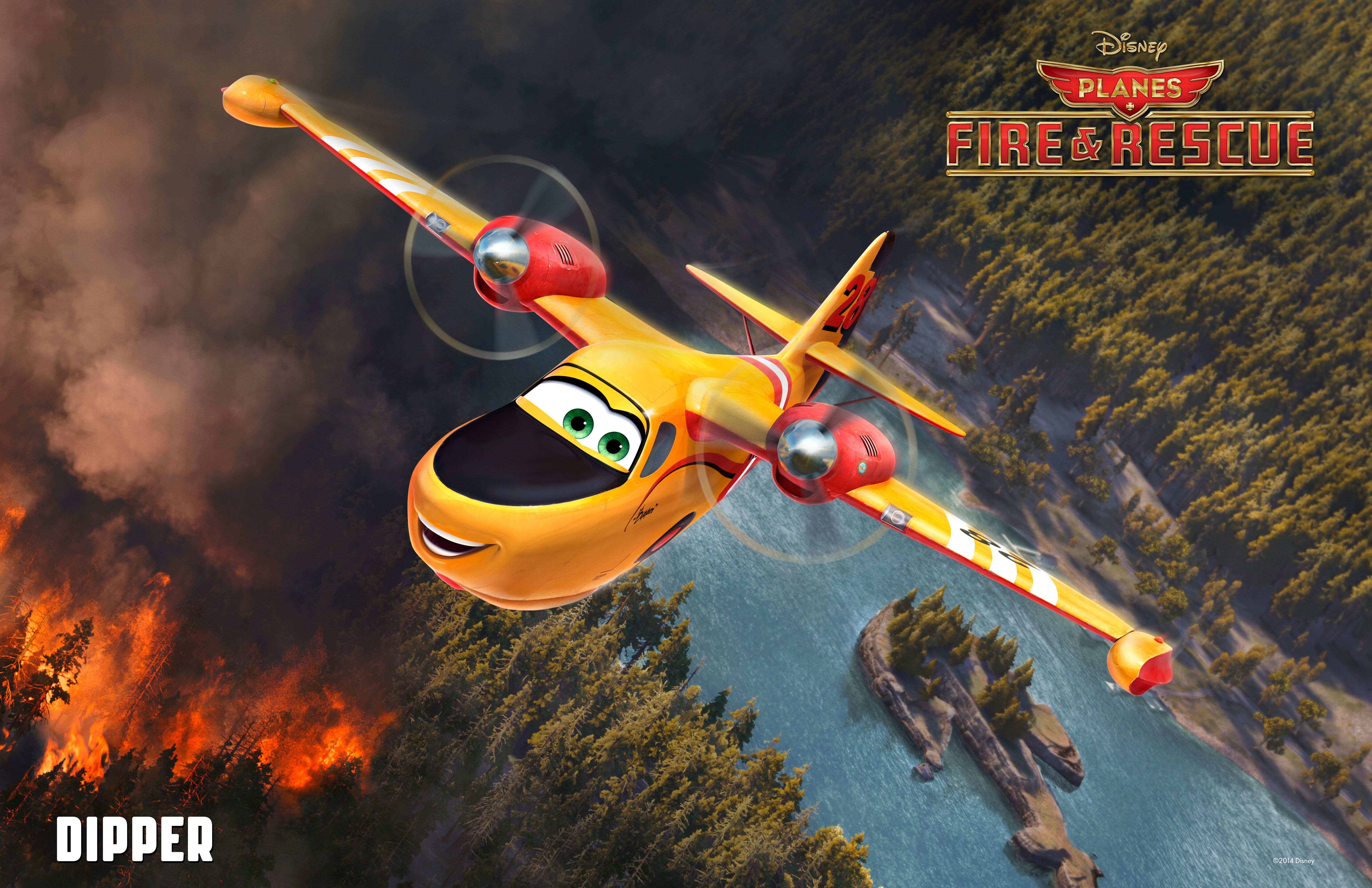 Planes Fire and Rescue Dipper Poster