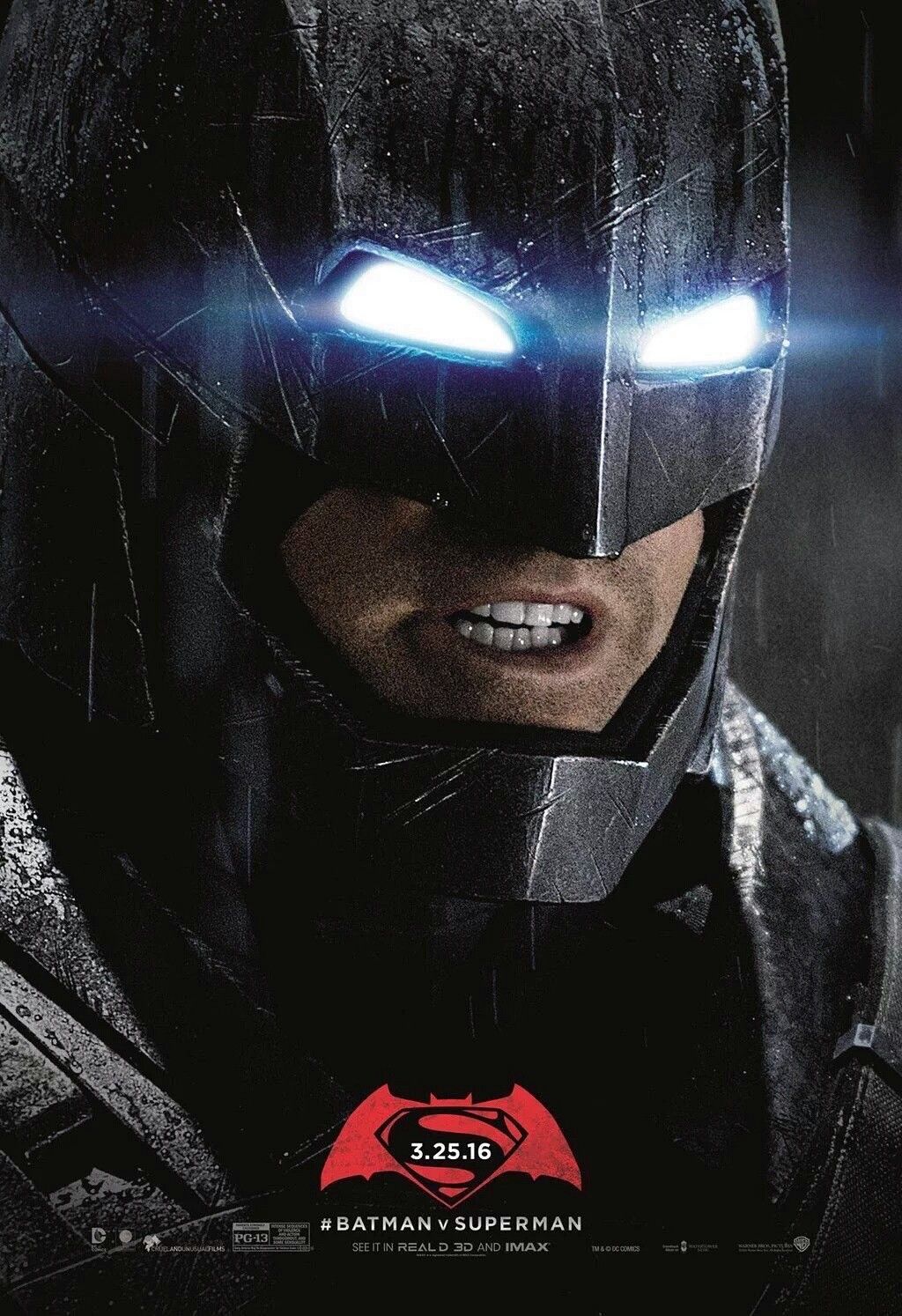 Unused Batman V Superman Poster 2
