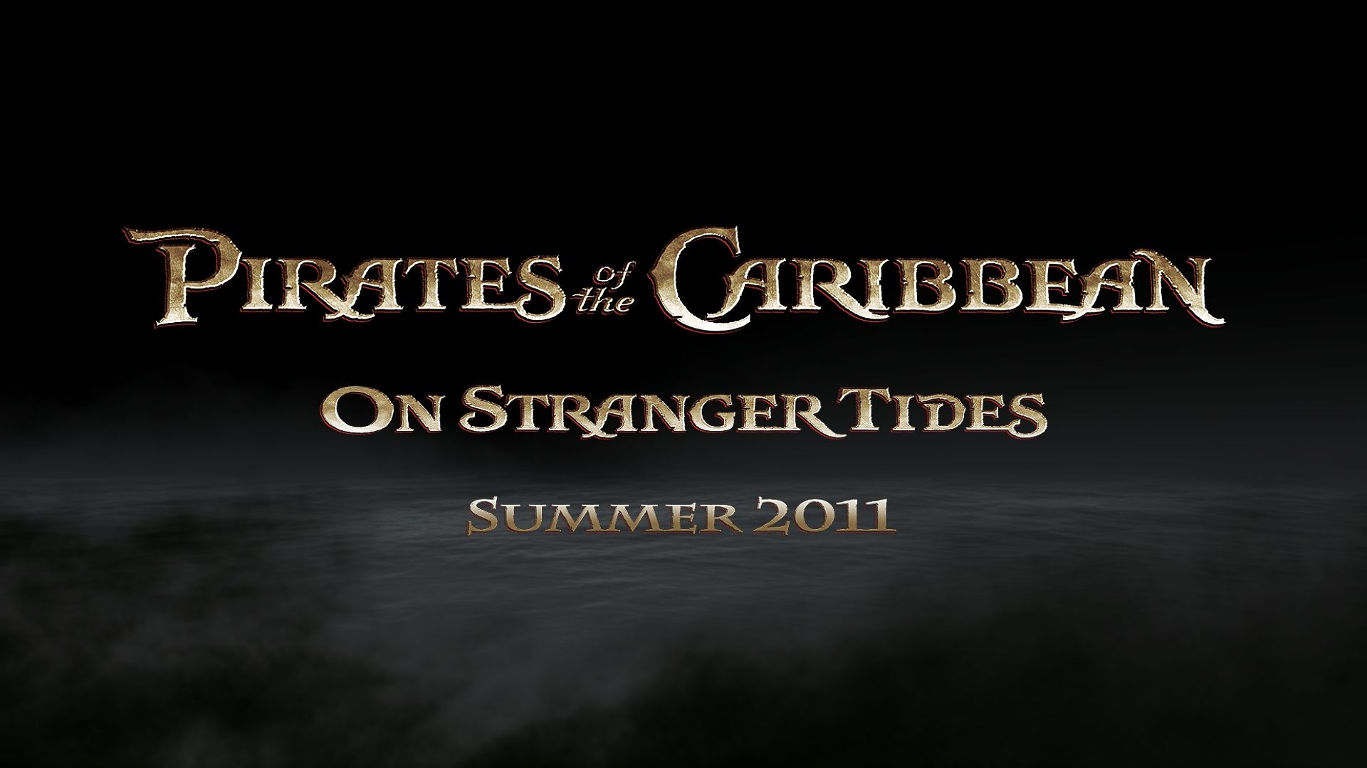 Pirates of the Caribbean: On Stranger Tides Official Artwork