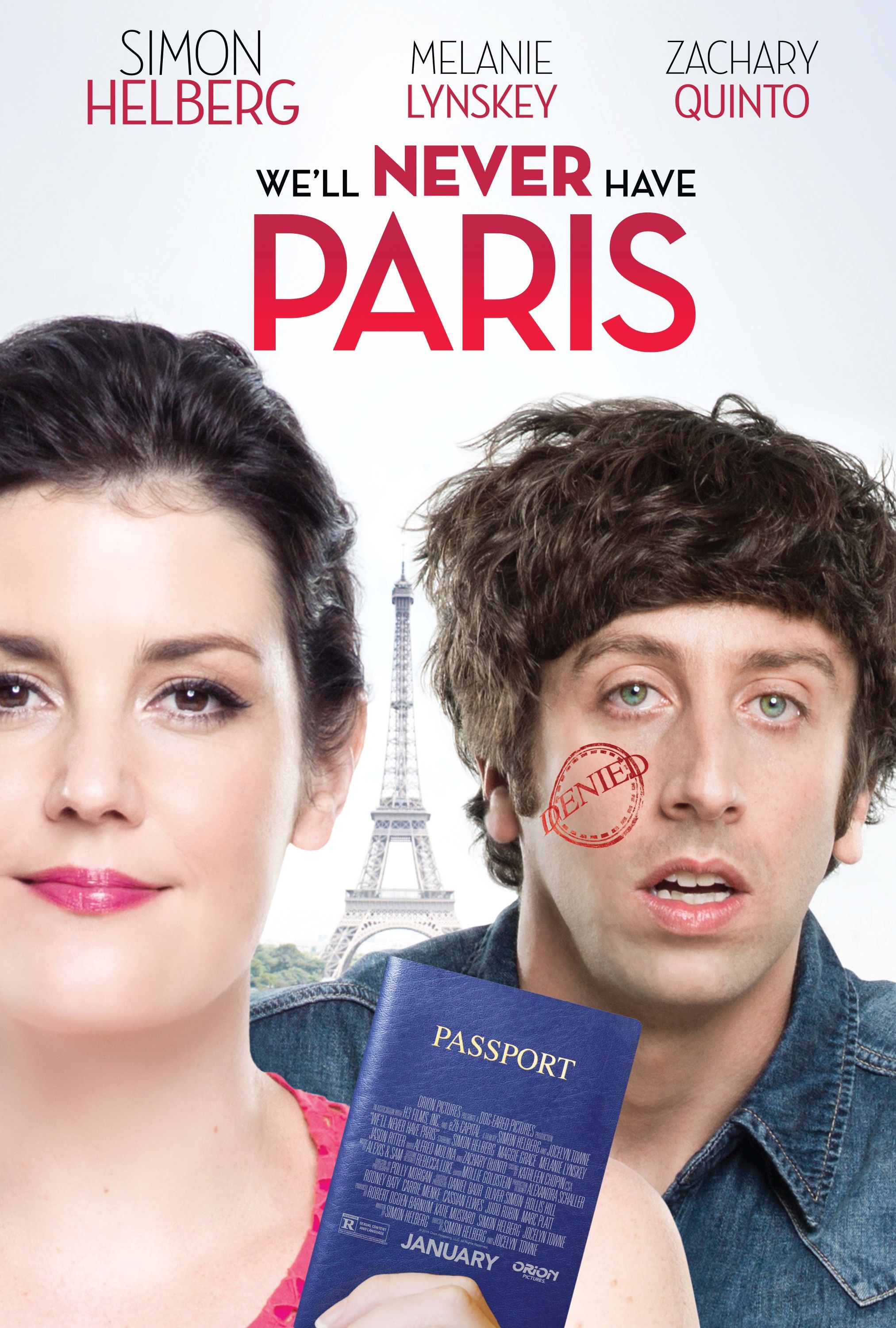 We'll Never Have Paris Poster 1