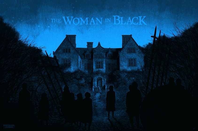 The Woman in Black Daniel Danger Poster