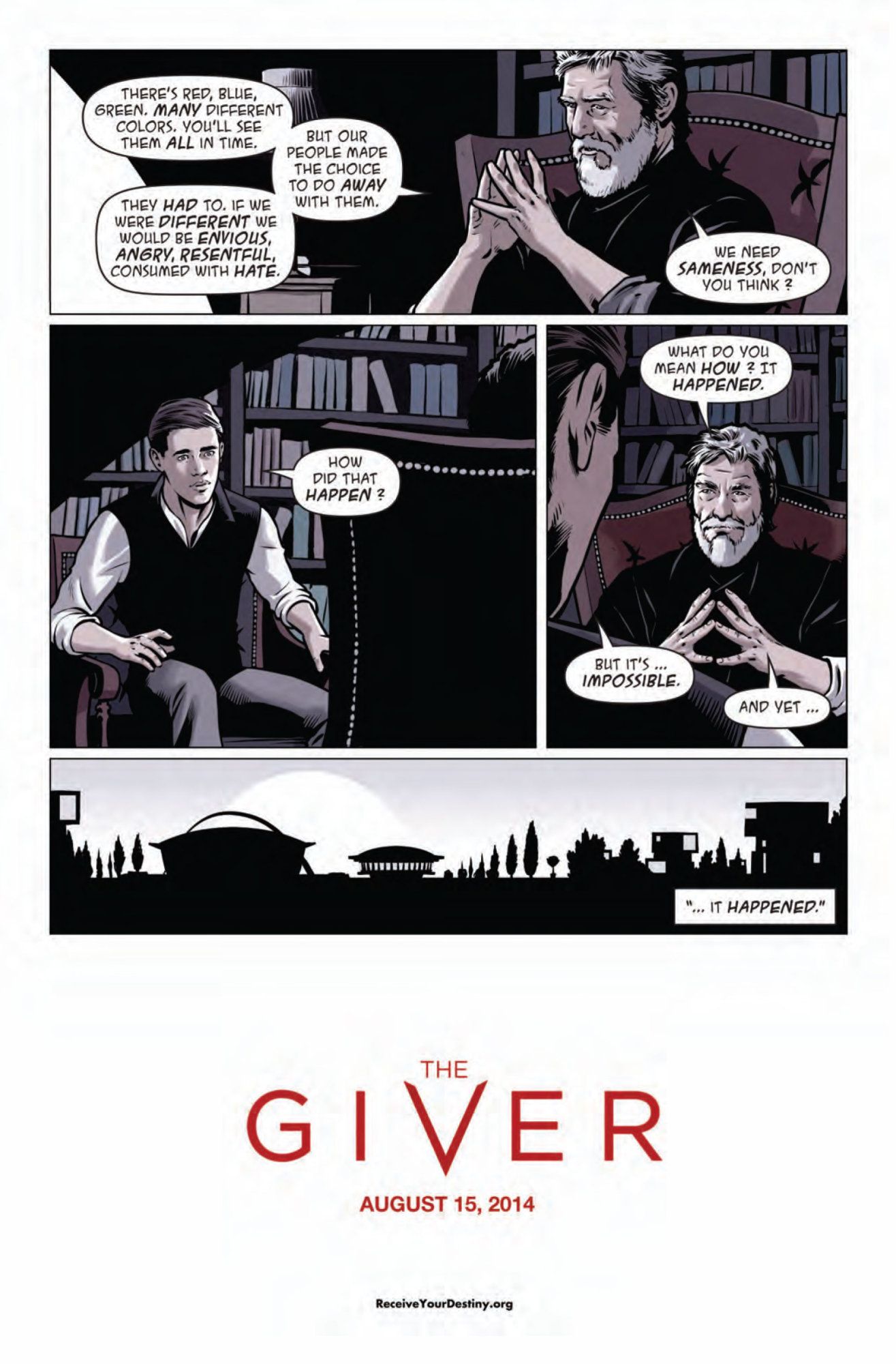 The Giver Comic Book 8