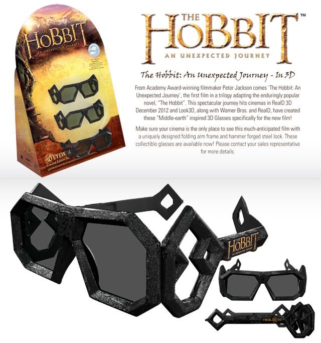 The Hobbit: An Unexpected Journey RealD 3D Glasses Photo #2