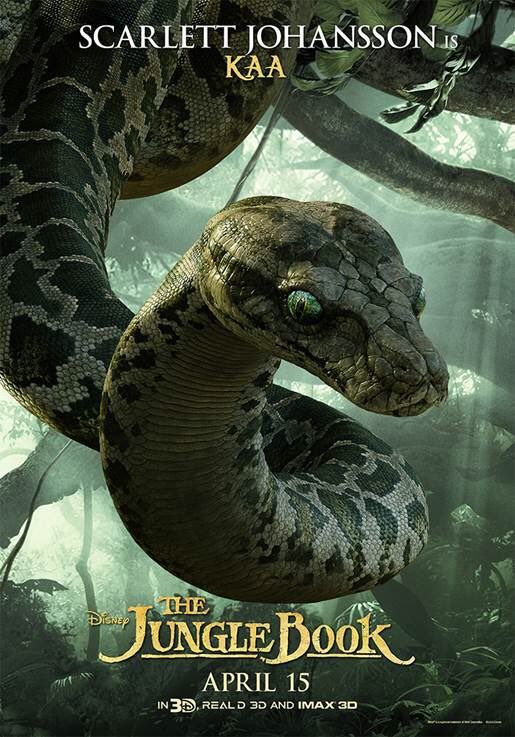 The Jungle Book Kaa Poster