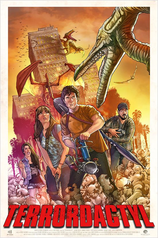Terrordactyl Exclusive Comic-Con Poster