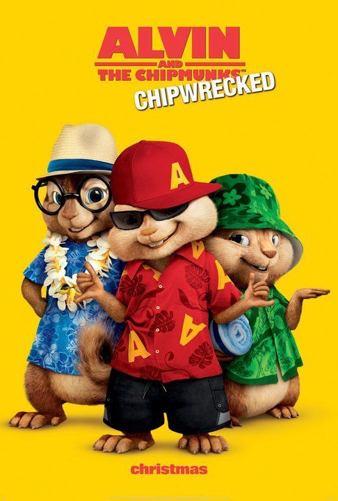 Alvin and the Chipmunks: Chip-Wrecked Poster