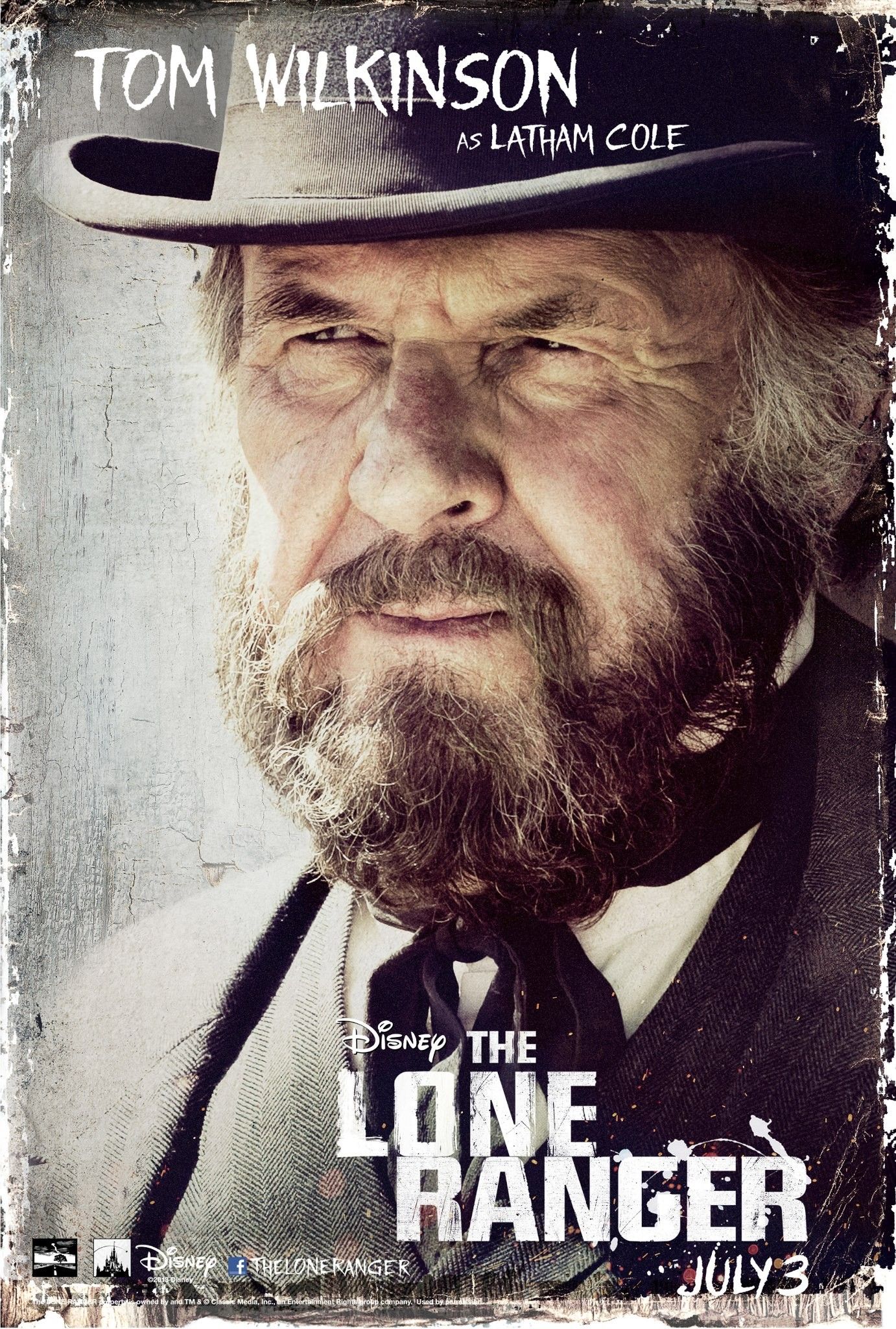 The Lone Ranger Tom Wilkinson Poster