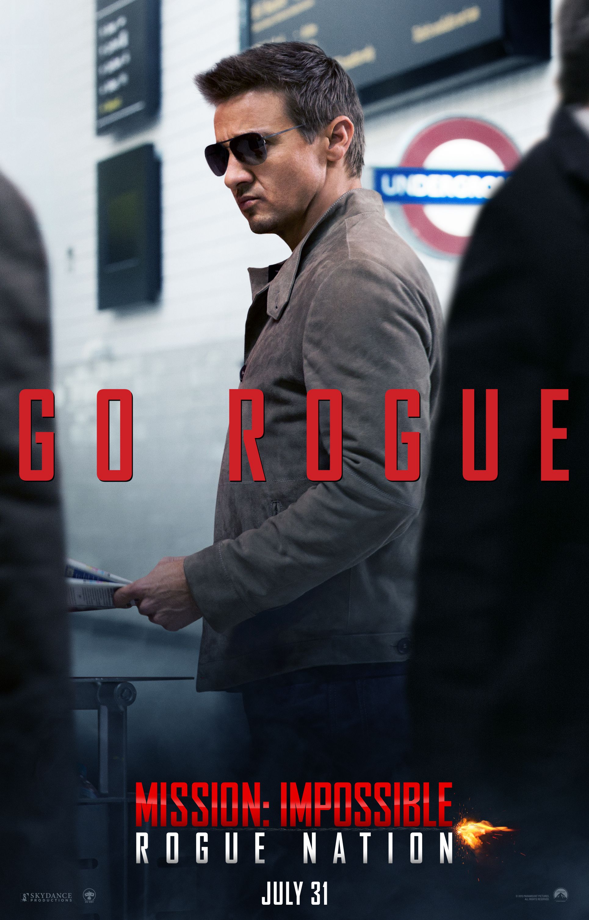 Mission: Impossible Rogue Nation Jeremy Renner Poster