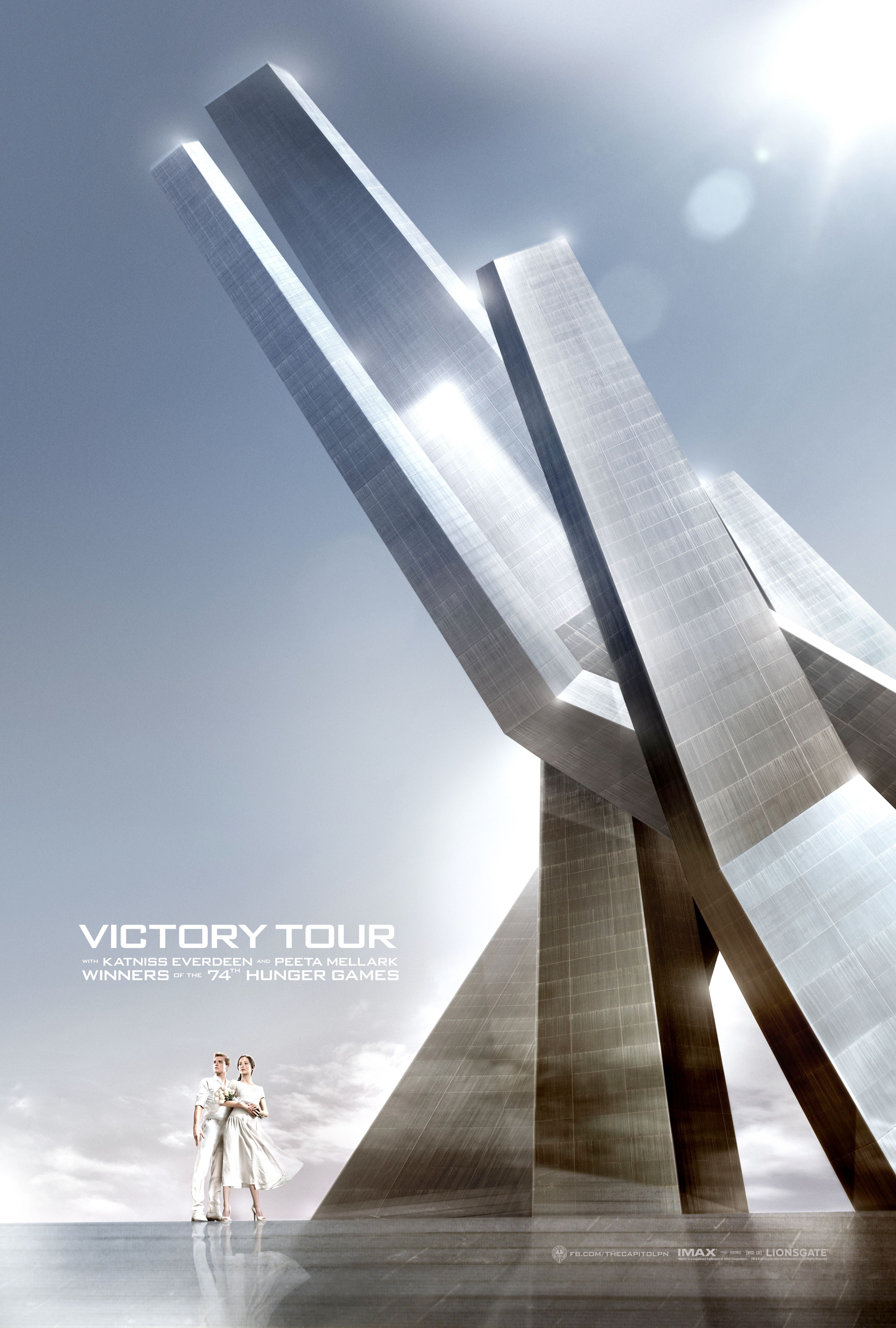 The Hunger Games Catching Fire Victory Tour Poster 1