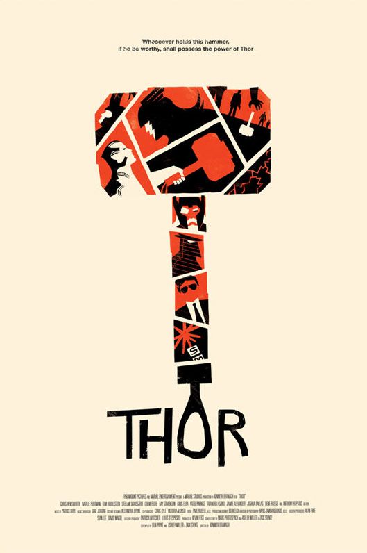 Cast and Crew Thor Poster