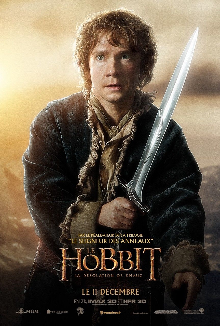 The Hobbit: The Desolation of Smaug Bilbo Baggins Poster
