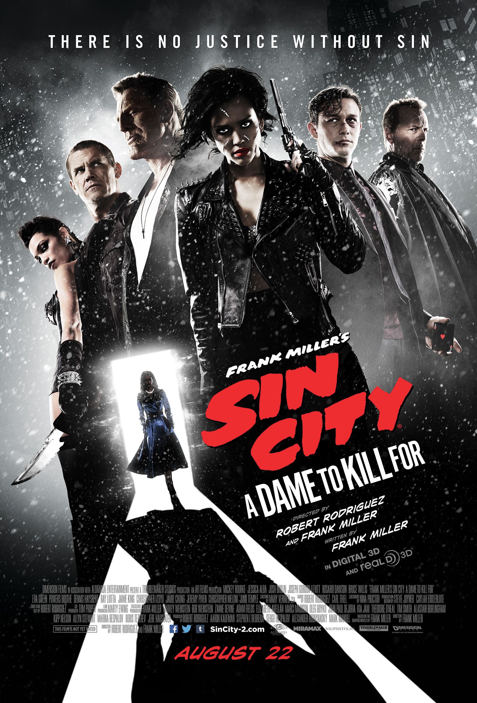 Sin City A Dame to Kill For Main Poster