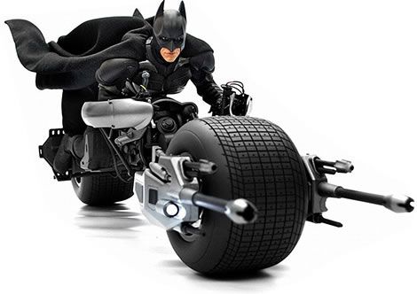 The Dark Knight Rises Batman on Batpod Action Figure