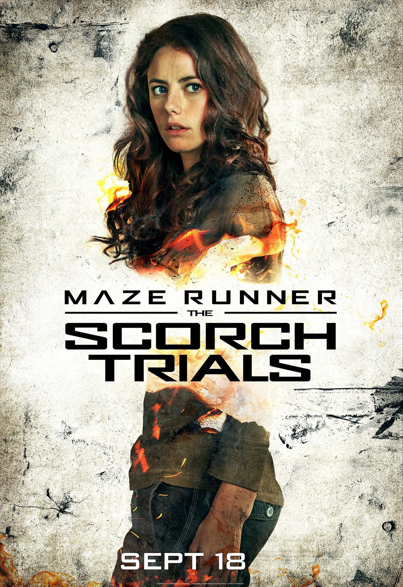 The Maze Runner Scorch Trials Character Poster 6