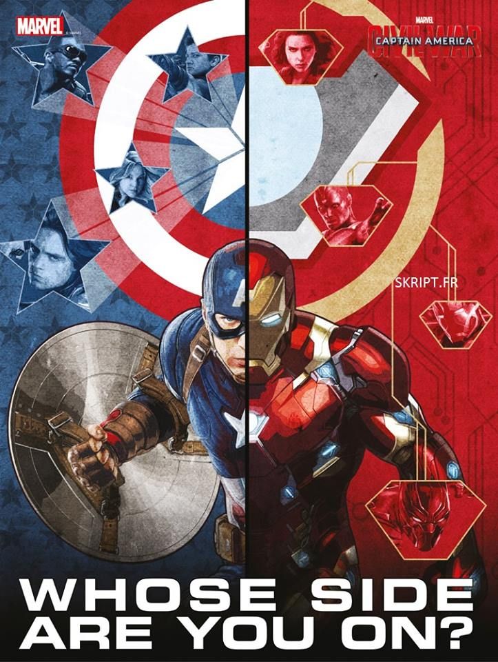 Captain America: Civil War Promo Poster 2