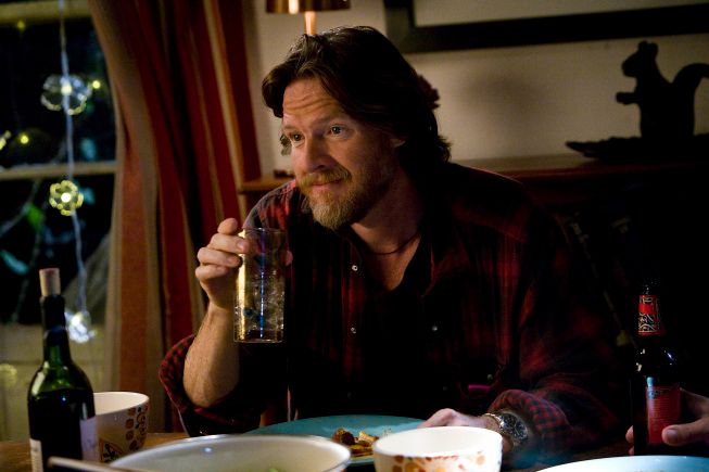 Donal Logue as Hank DolworthSince Logue had told us a little bit of the history between Hank and Gustafson, we asked Dunbar to give us his character's side of the story. It's really interesting because everyone has a certain point of view or perspective on how they see the characters and mine is just a little bit different. But from the very beginning he has his demons that he's dealing with, I have my demons that I'm dealing with, and I'm telling him, control your demons. Control your demons. I