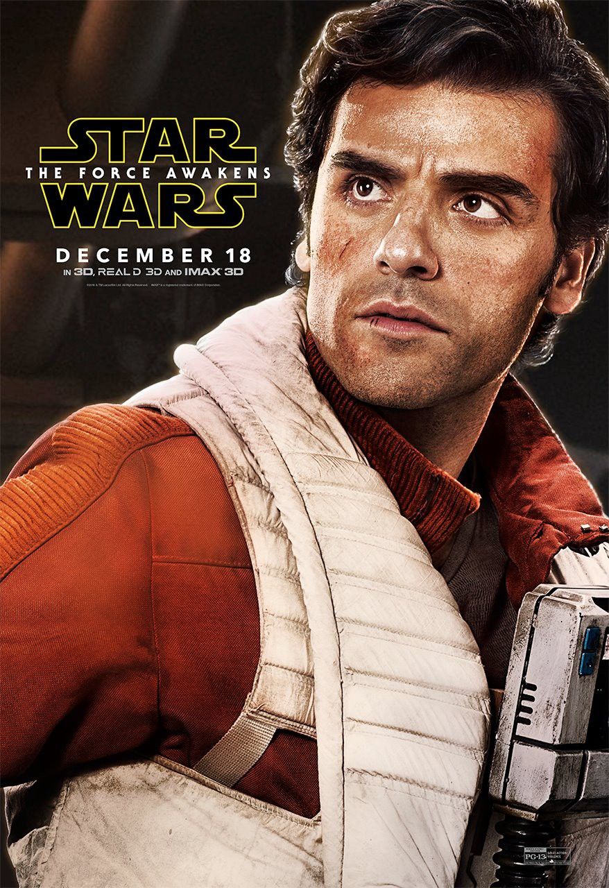 Poe Dameron Star Wars 7 Poster