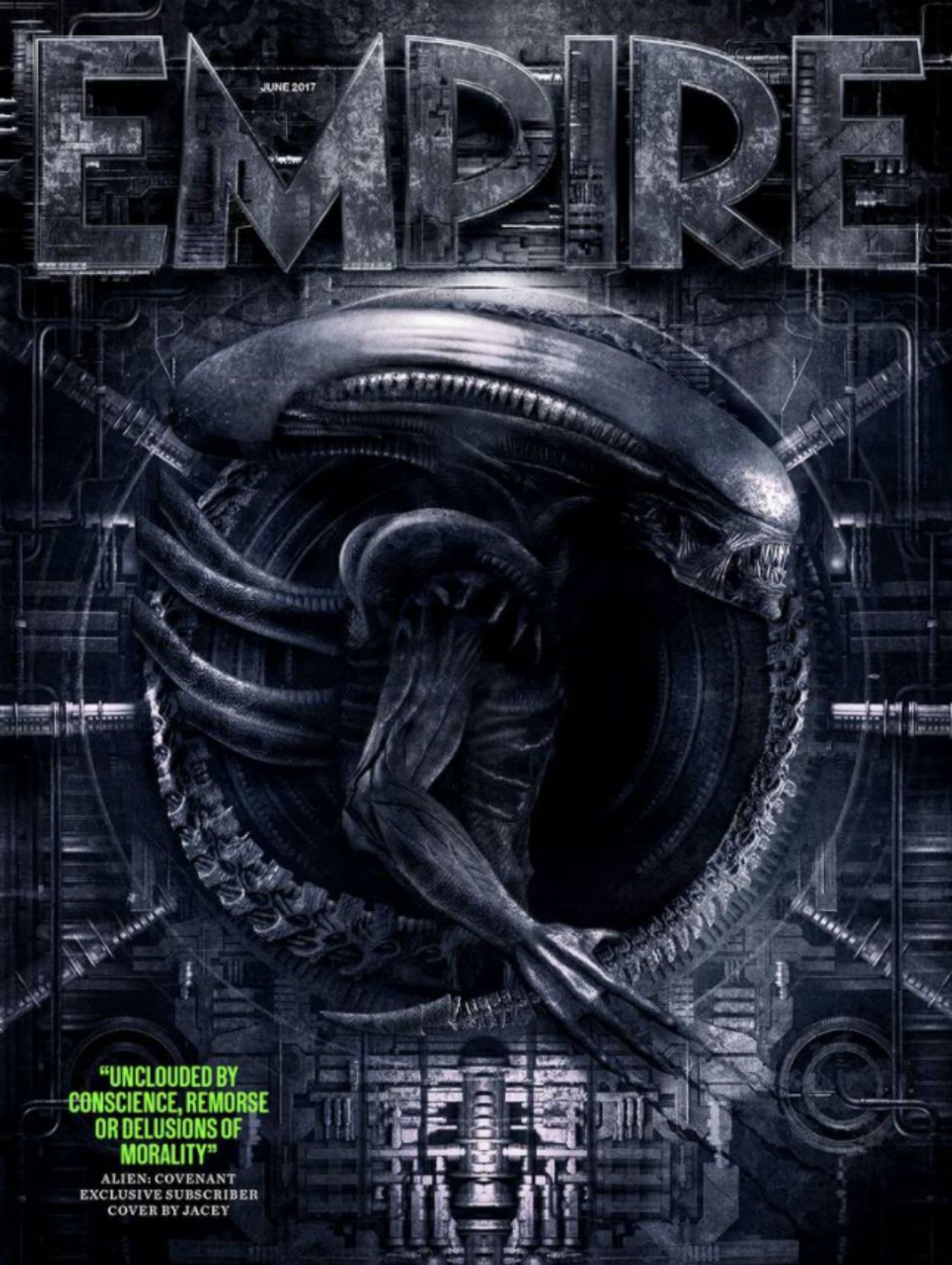 Alien Covenant Empire Magazine Cover