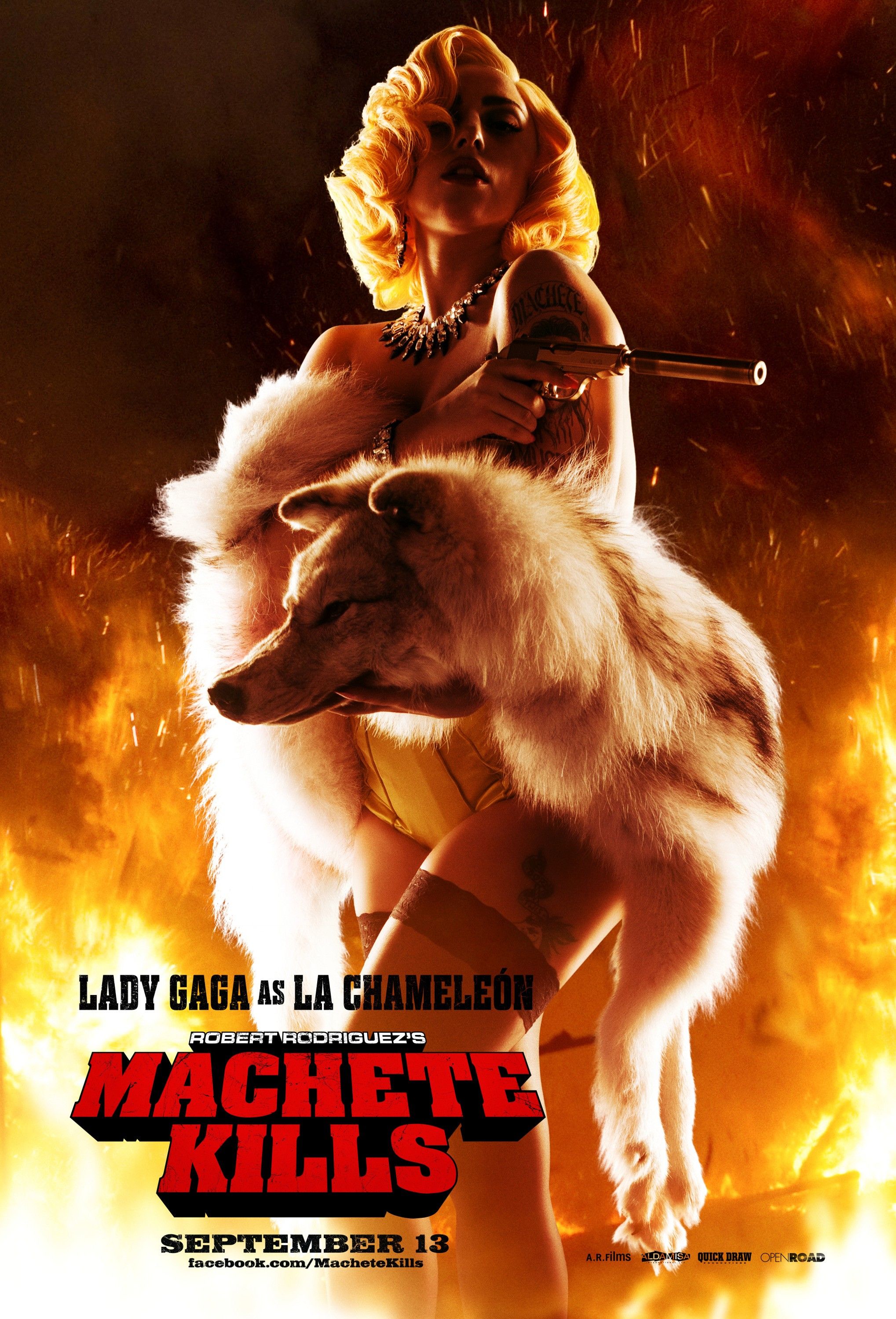 Machete Kills Lady Gaga Character Poster