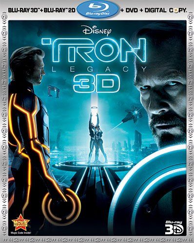Tron: Legacy four-disc Blu-ray artwork