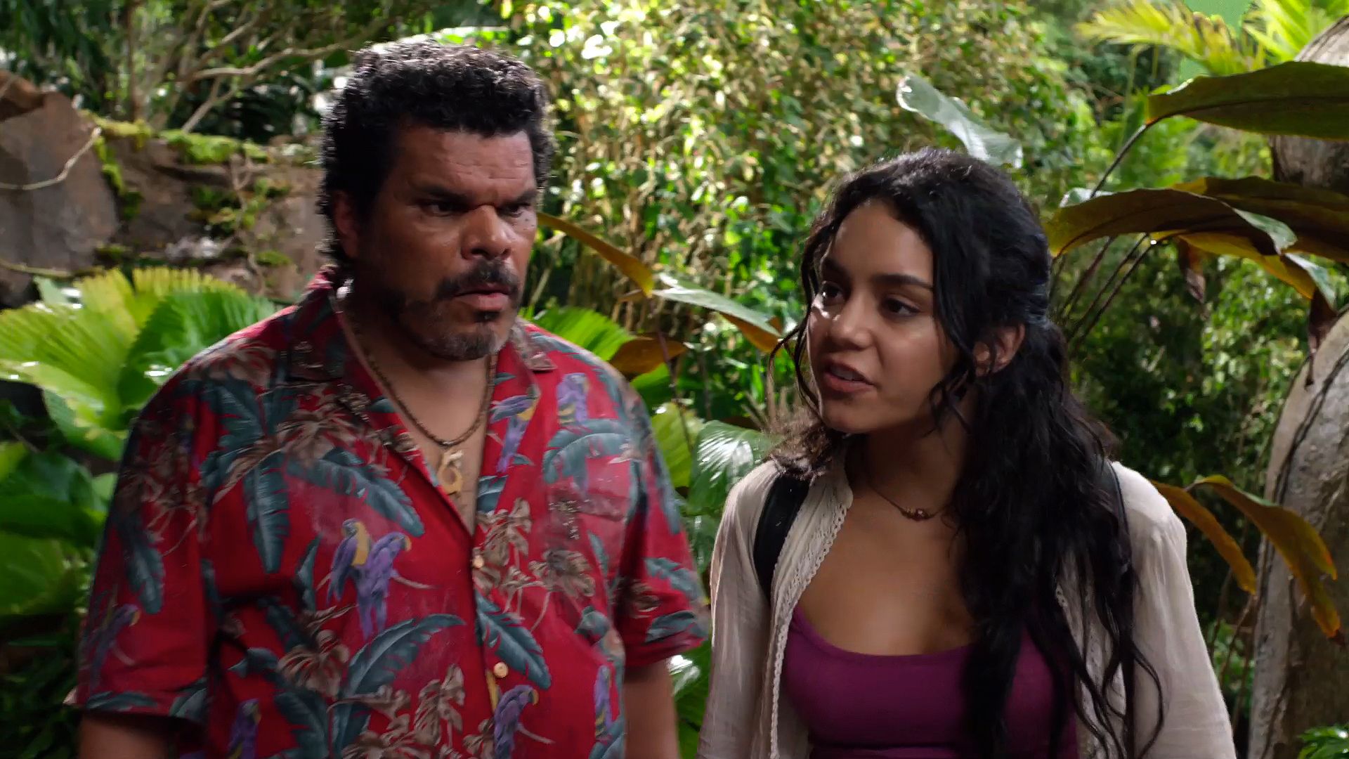 Luis Guzman and Vanessa Hudgens star in Journey 2: The Mysterious Island{85} Oh, my God, yeah.