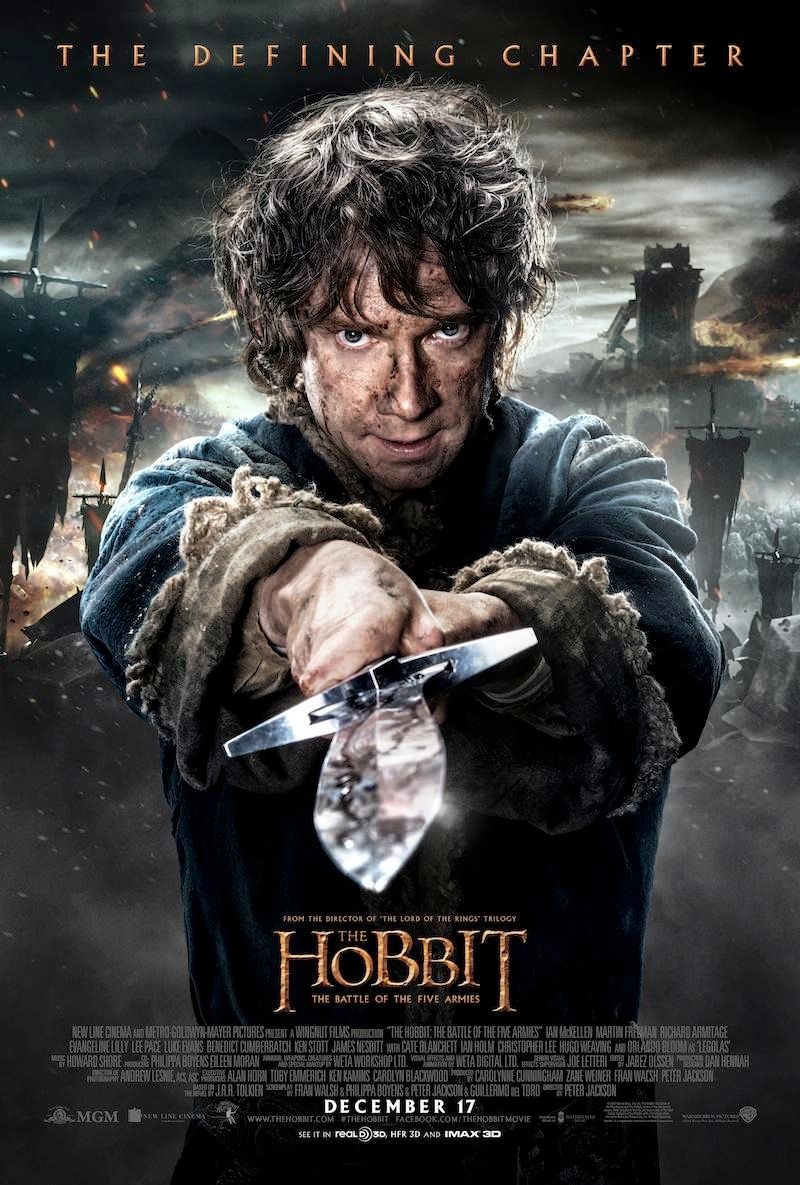 The Hobbit: The Battle of the Five Armies Bilbo Baggins Poster