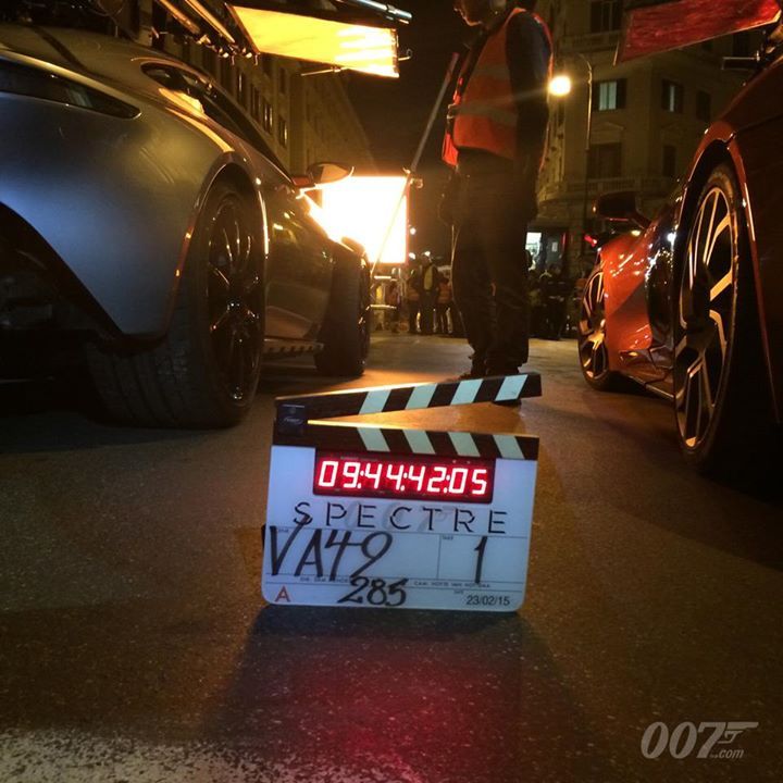 Spectre Behind-the-Scenes Photo