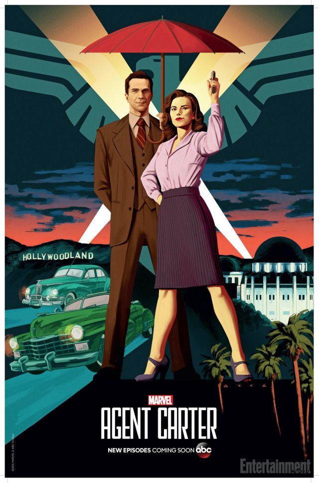 Agent Carter Season 2 Comic-Con Poster