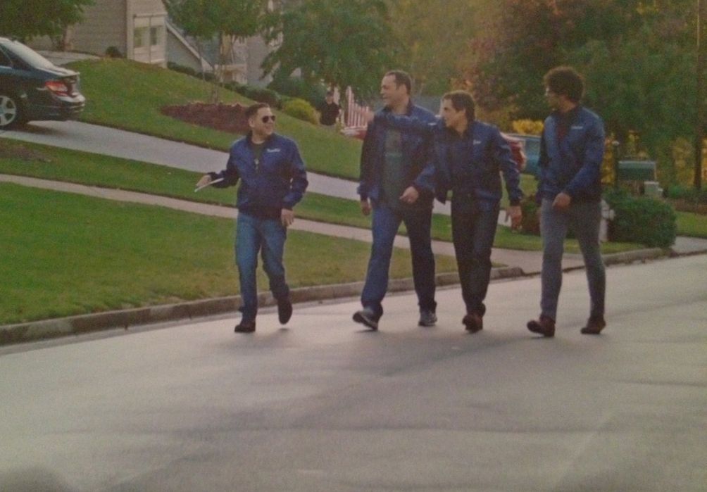 Neighborhood Watch Photo with Jonah Hill and Vince Vaughn