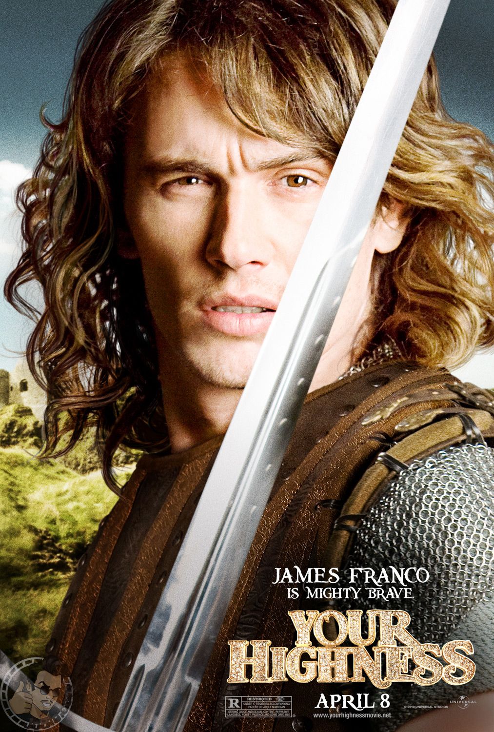 Your Highness James Franco Character Poster