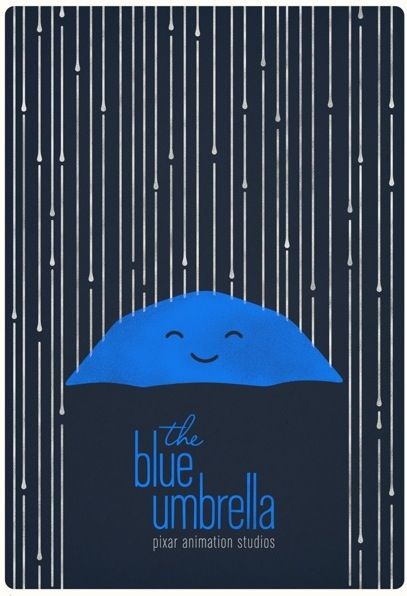 The Blue Umbrella Poster 2