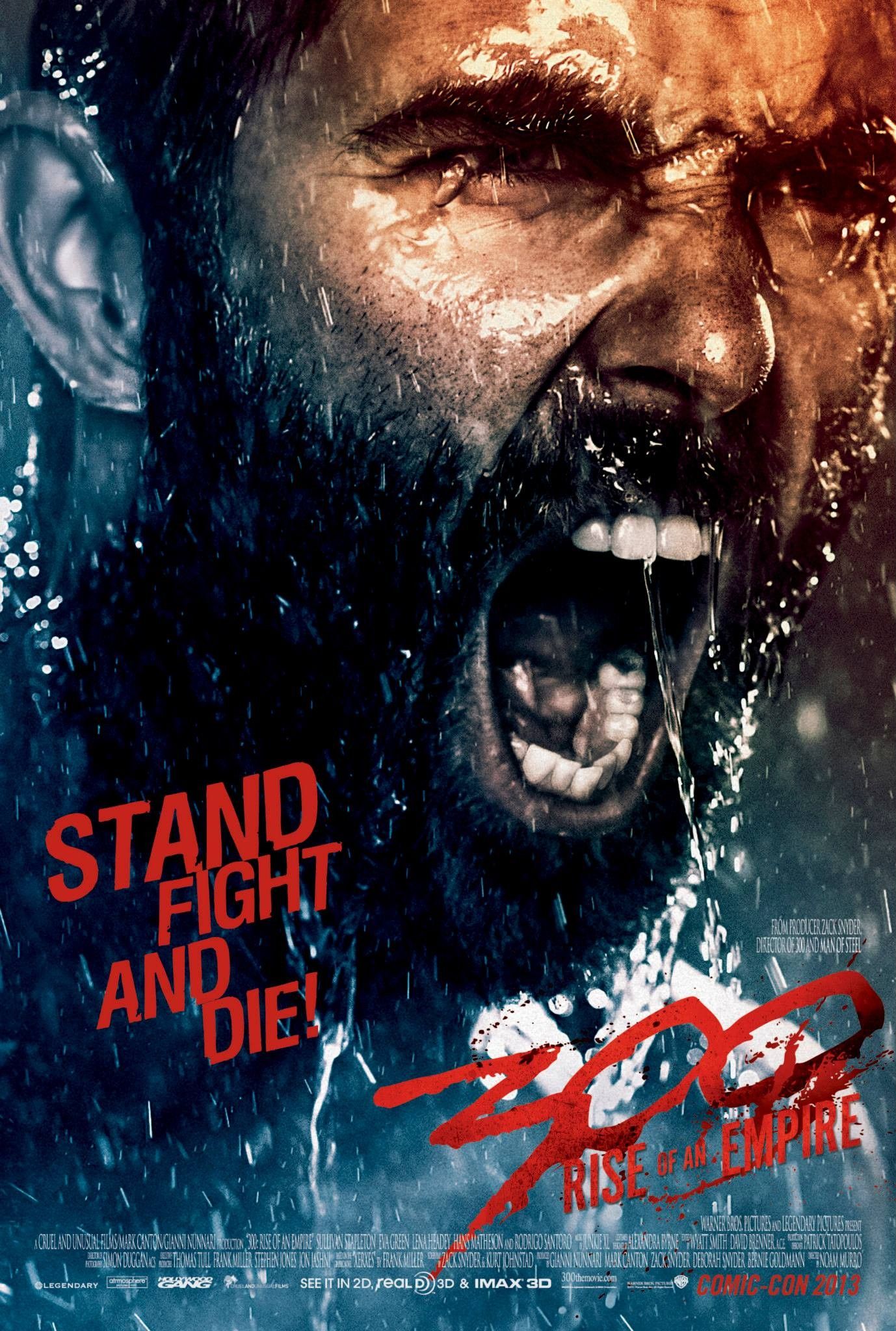300 Rise of an Empire Poster Comic Con 2013