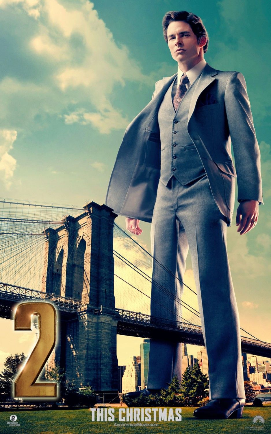 Anchorman 2: The Legend Continues James Marsden Character Poster