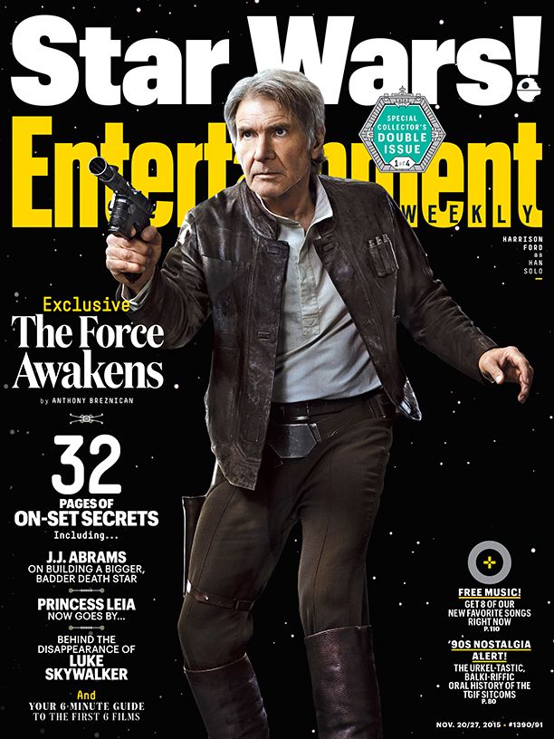 Star Wars 7 EW Cover Han Solo