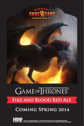 Game of Thrones Fire and Blood Red Ale