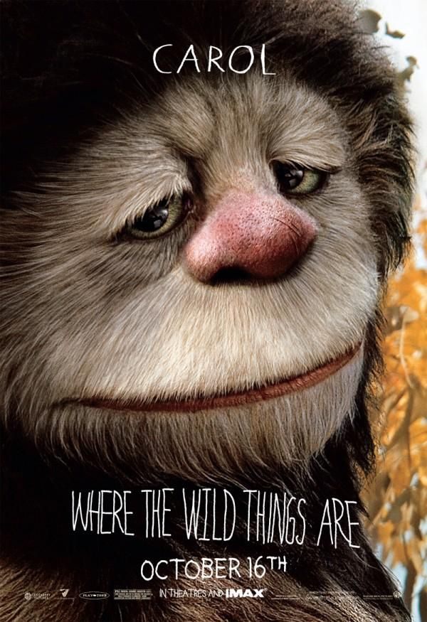 Where the Wild Things Are Carol Character Poster